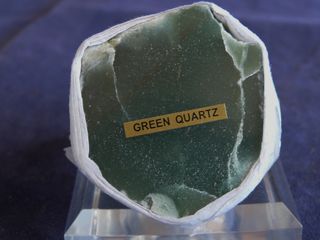 Green Quartz Face Polished